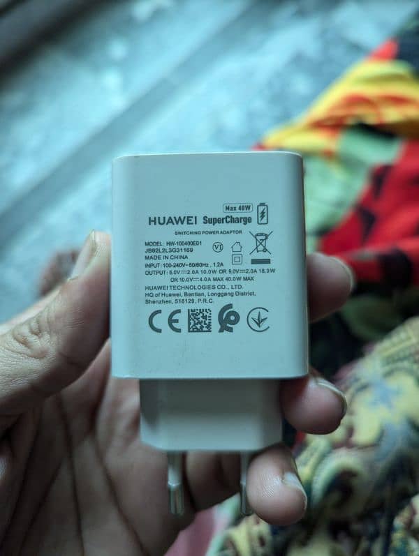 huawei 40W charger available 3