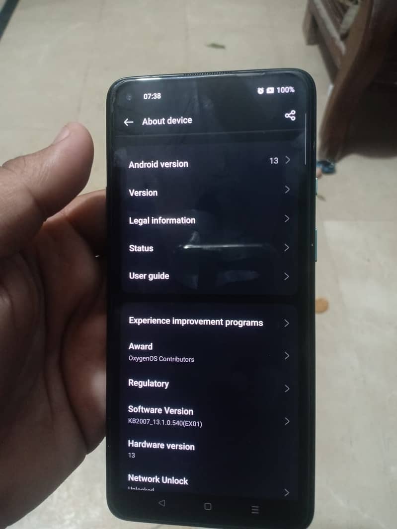 Oneplus 8t (Non Pta)  Ram12GB+4GB/256GB 11