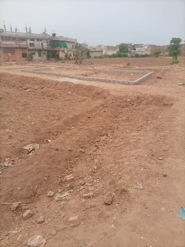 6 Marla Plot With Possession And Registry/Intaqal Very Near From B-17 And Wapda Town 0