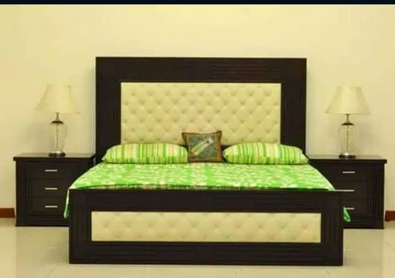 King size bed two side tble ky sath 0