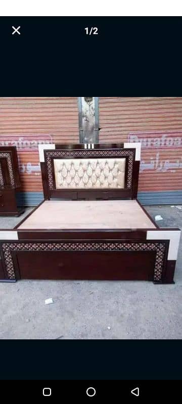 King size bed two side tble ky sath 3