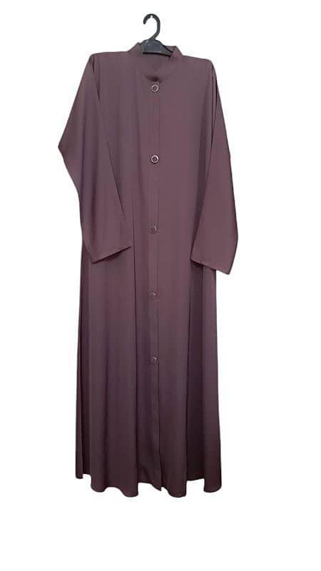 Abayas with matching hijab and caps 5