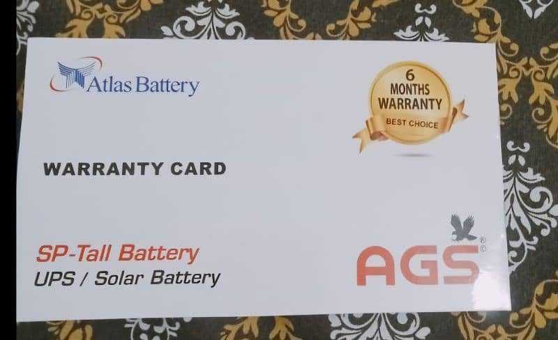 AGS Battery 1