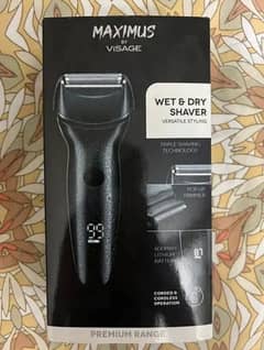 Imported wet and dry shaver