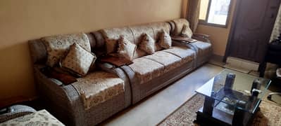 7 Seater Sofa Set with Cushions