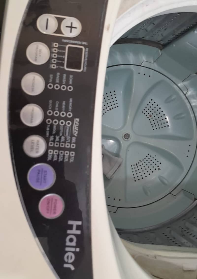 Excellent Condition: Haier Automatic Washing Machine 8.5Kg 2