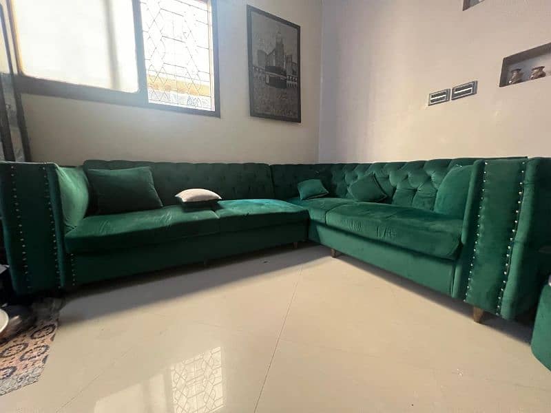 l shape sofa set 0