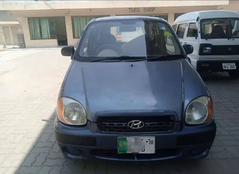 Hyundai Santro GV 2008 model exchange possible ha 0