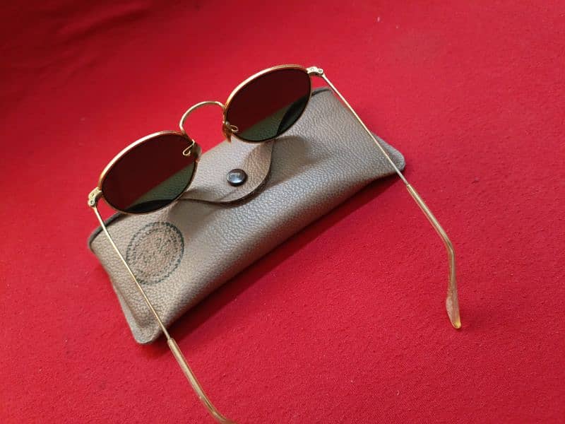 Ray- Ban. B&L   USA vintage Round frame Sun Glasses 4