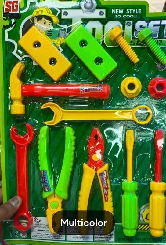 kid's plastic tool set 0