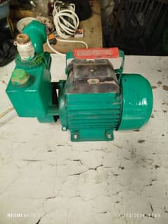 Water motor pump.