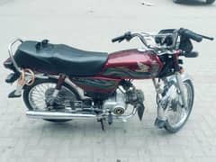 HONDA CD 70 2022/23 WITH COMPLETE DOCUMENTS