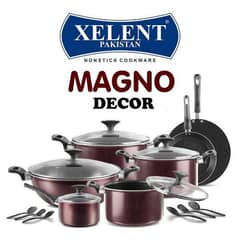 16 pcs Non stick pan set - Magno Decor [box packed]