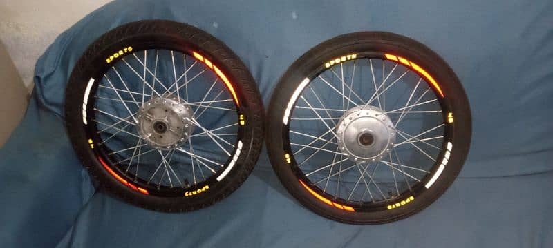 New Rim with New tyre&tube 1