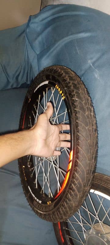 New Rim with New tyre&tube 2