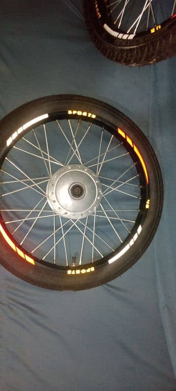 New Rim with New tyre&tube 4