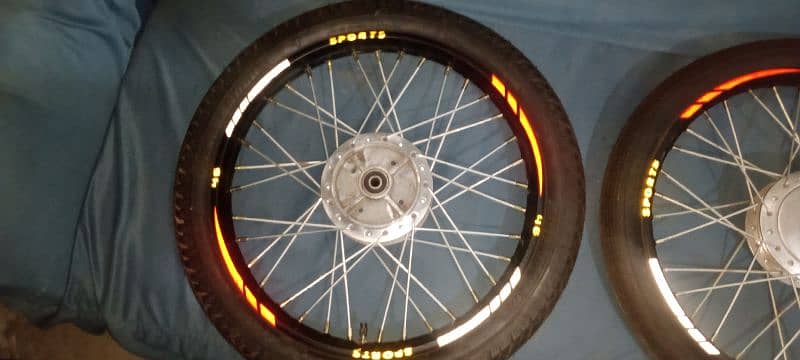 New Rim with New tyre&tube 5