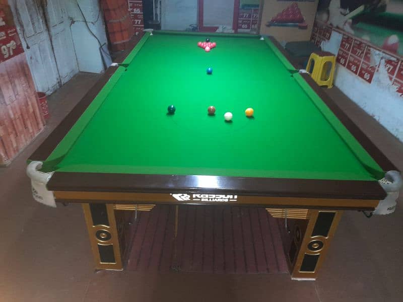 snooker table 5/10 0