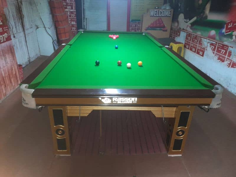 snooker table 5/10 3