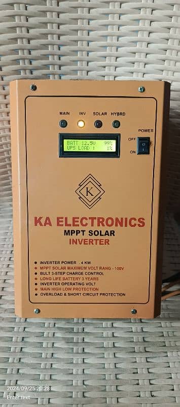 solar hybrid inverter 1.4kw 0