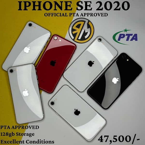 Iphone SE  2020 128gb PTA Approved 0