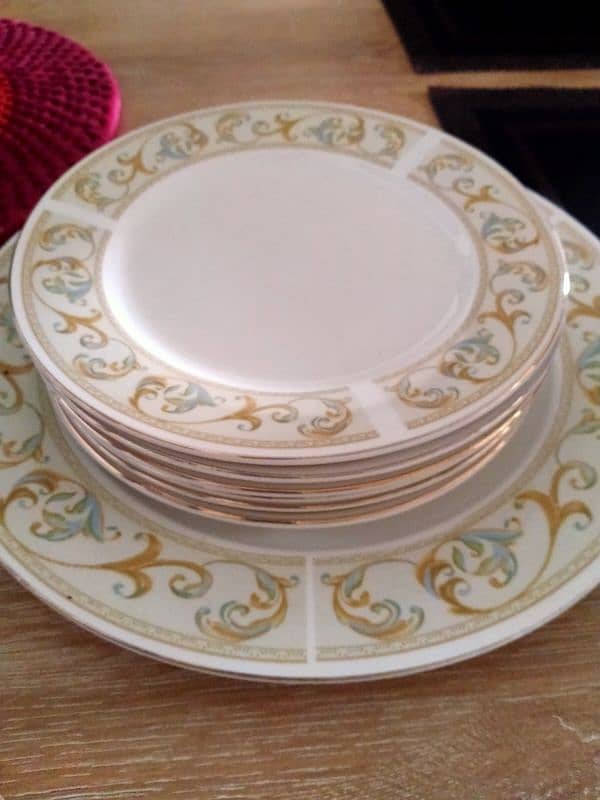 tea serving plates set 0