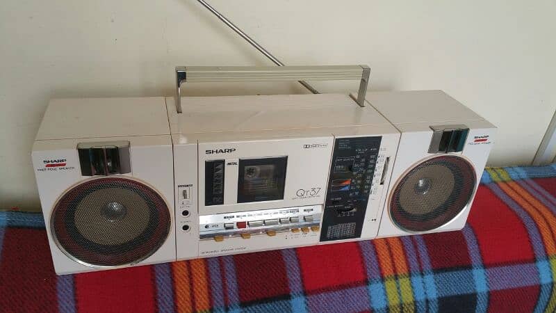 Sharp  QT 37 cassette player for sale 3