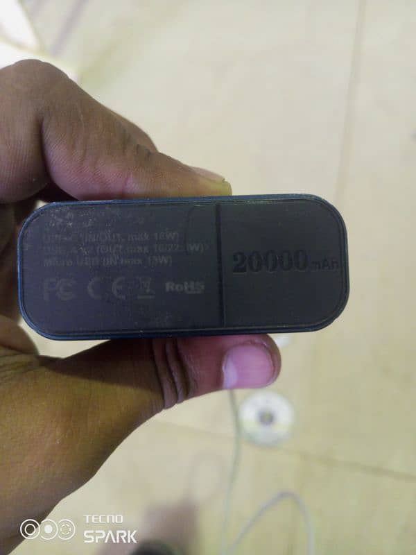 POWER BANK Supper Fast Charging 20000mah 3