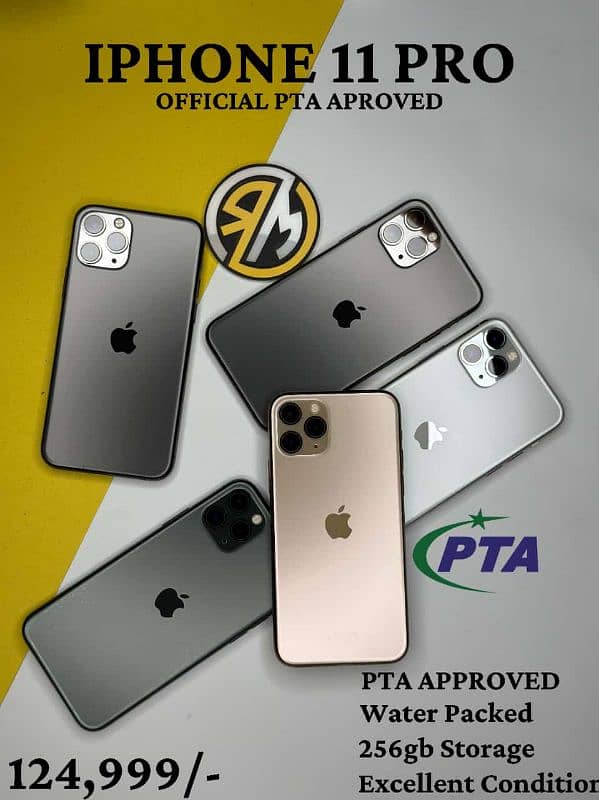 Iphone 11 Pro Factory Unlocked 256gb PTA Approved 0