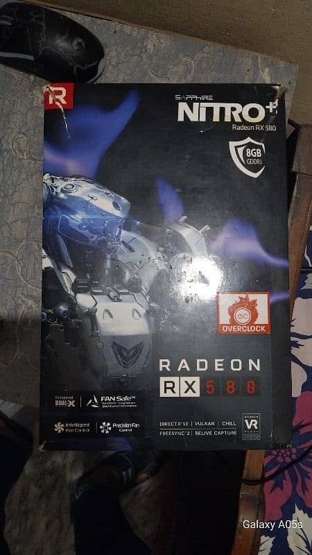 rx 580 8gb with box 4