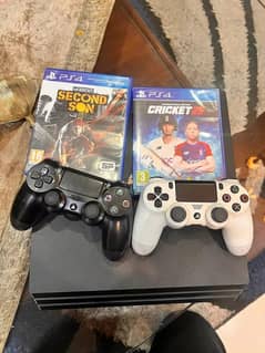 Ps4 pro 1TB With Games Purchased  Abu Dhabi.