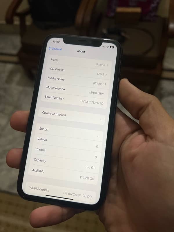 Iphone 11 128gb Full sim time Factory 0