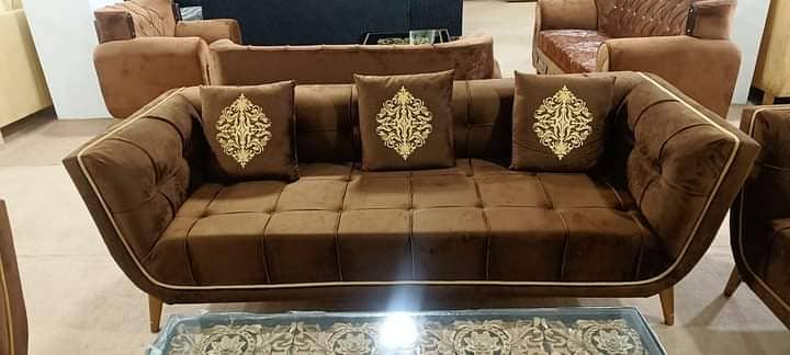 sofa set | L shape sofa | Wooden sofa | Velvet sofa | Luxury sofa 1