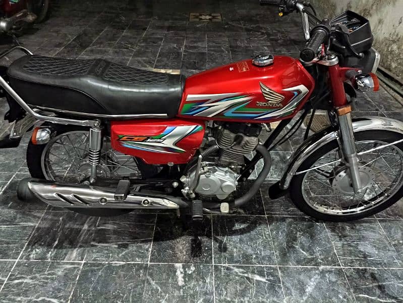 2023 Model CG125 applied 3