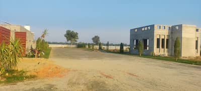 1 Kanal Plot For Farm House In Farm City 38 Lac Per Kanal