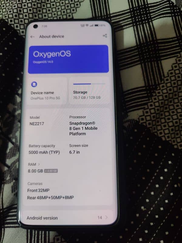 OnePlus 10 Pro, Urgent Sale 6