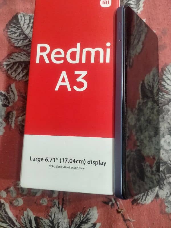 Redmi A3 4/128 3 month use only 1