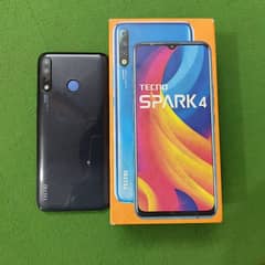 Techno Spark 4 Full Box