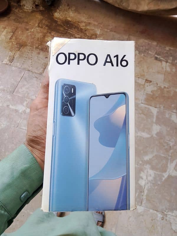 Oppo A16 Memory 4 GB / 64 GB Condition A1 complete Box 3