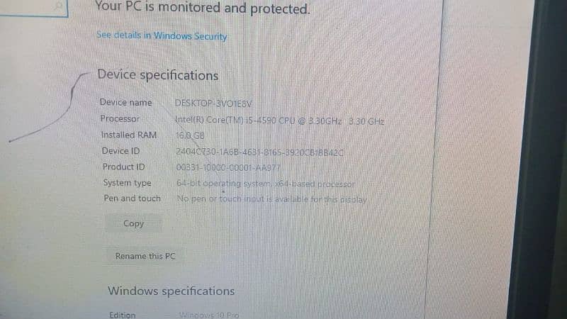 PC core i5 4th generation with ram, hard disk,SSD, 1