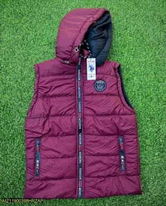 Men, s sleeveless puffer jacket