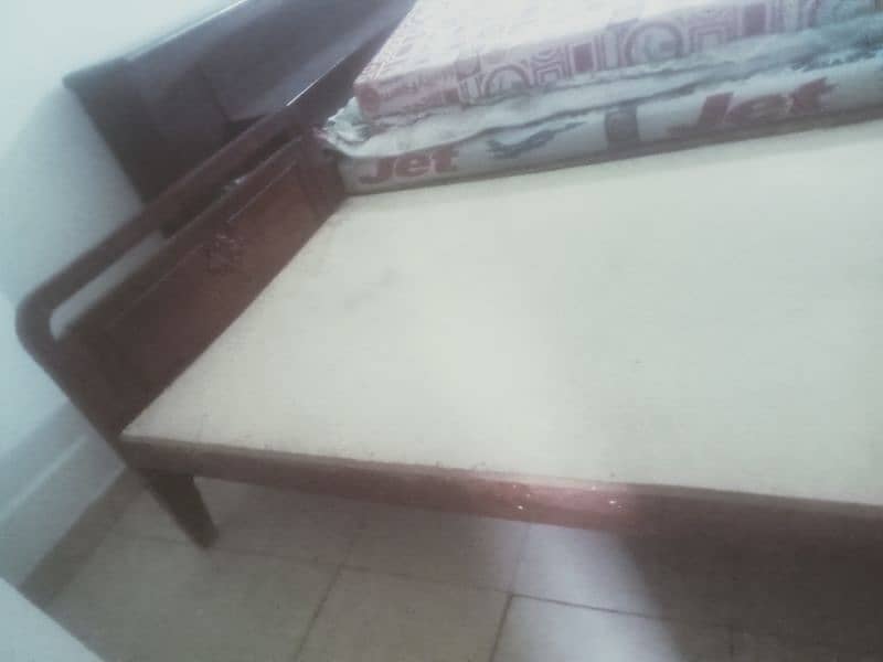 original shesham 2 single bed 0