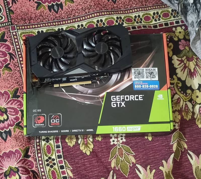 GTX 1660 SUPER OC GDDR6 [ 2XFANS ] 6GB DAD OF GAMES 6