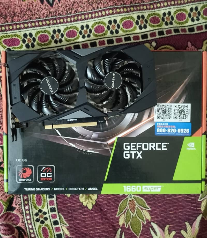 GTX 1660 SUPER OC GDDR6 [ 2XFANS ] 6GB DAD OF GAMES 12