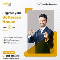 Company Registration | Tax Filer, FBR | Income Tax Return | Sales Tax, 1