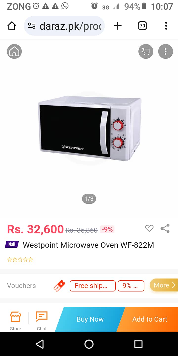 Microwave Oven Westpoint WF-822M 5