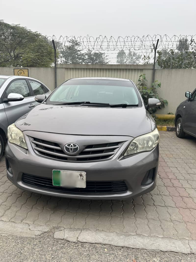 Toyota Corolla GLI 2012 in mint condition 0