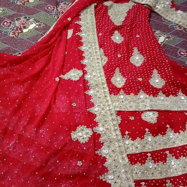 Wedding wear for barat bride 0