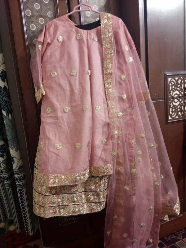 lehenga choli with dupatta 0