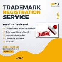 Trademark Registration, Brand IPO Registration, FIRM Registration SECP